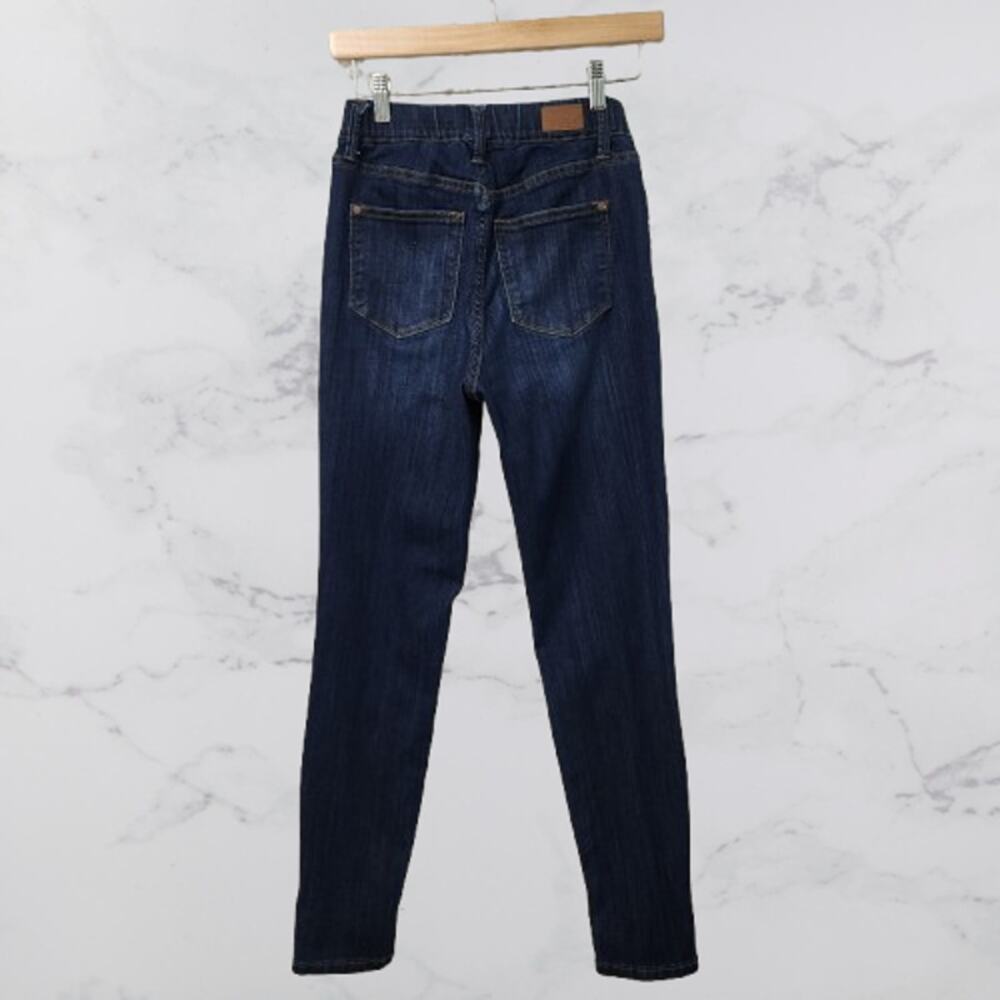 Judy Blue High Rise Pull On Skinny Jeans Size 1/25 Slim Fit Style JB88750